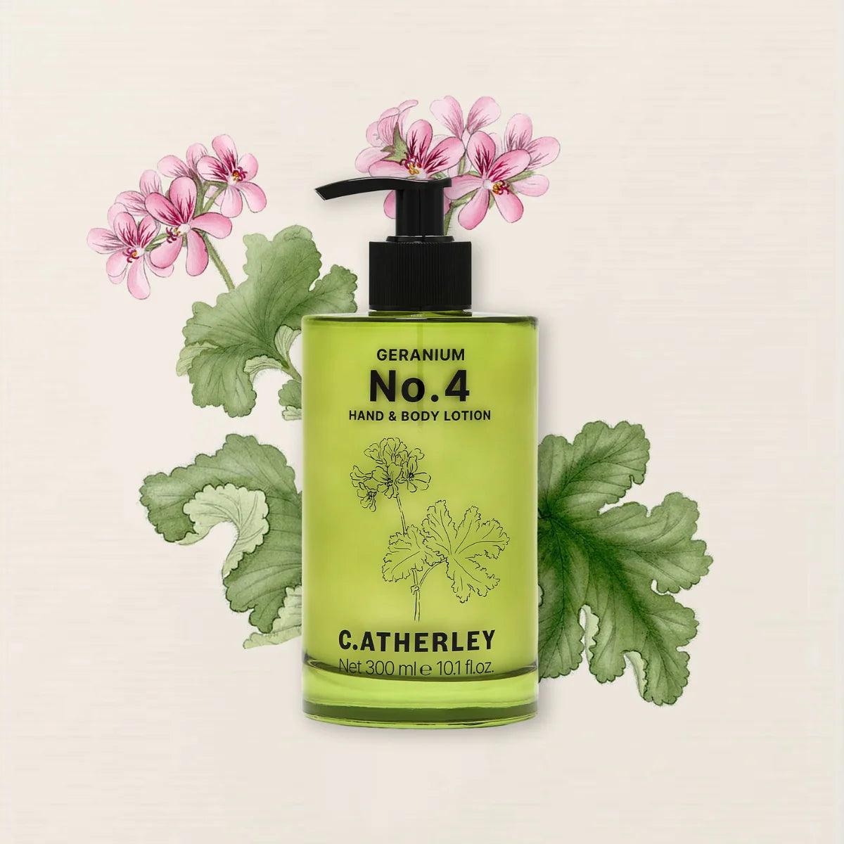 Geranium No.4 Hand & Body Lotion - 300ml