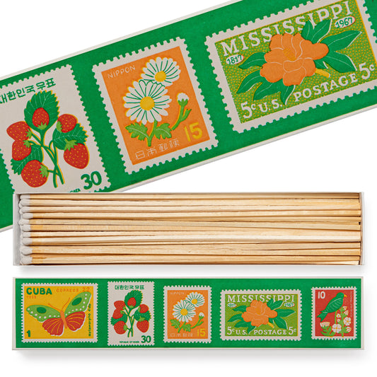 Vintage Stamp - Long Luxury Matches