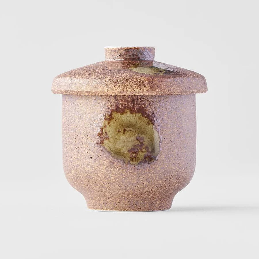 Wabi-Sabi Chawanmushi Lidded Jar 130ml - Made in Japan