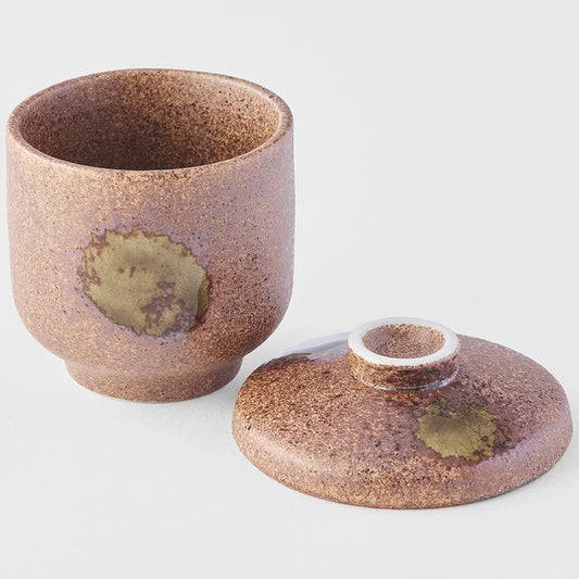 Wabi-Sabi Chawanmushi Lidded Jar 130ml - Made in Japan
