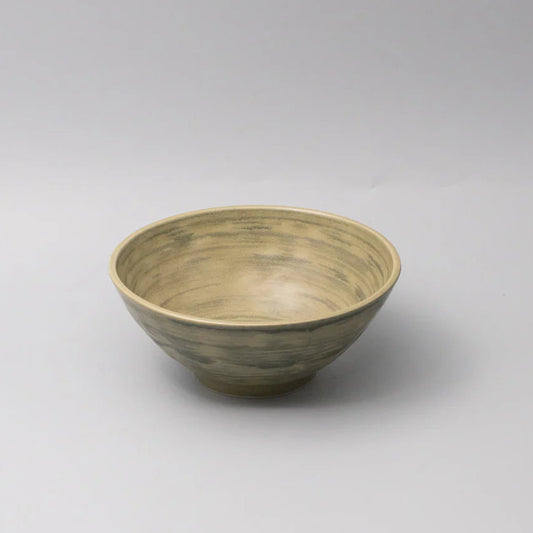 Washed Fern Udon Bowl 17cm - Made in Japan
