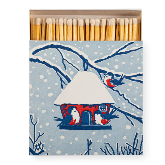 Winter Bird Christmas Matches