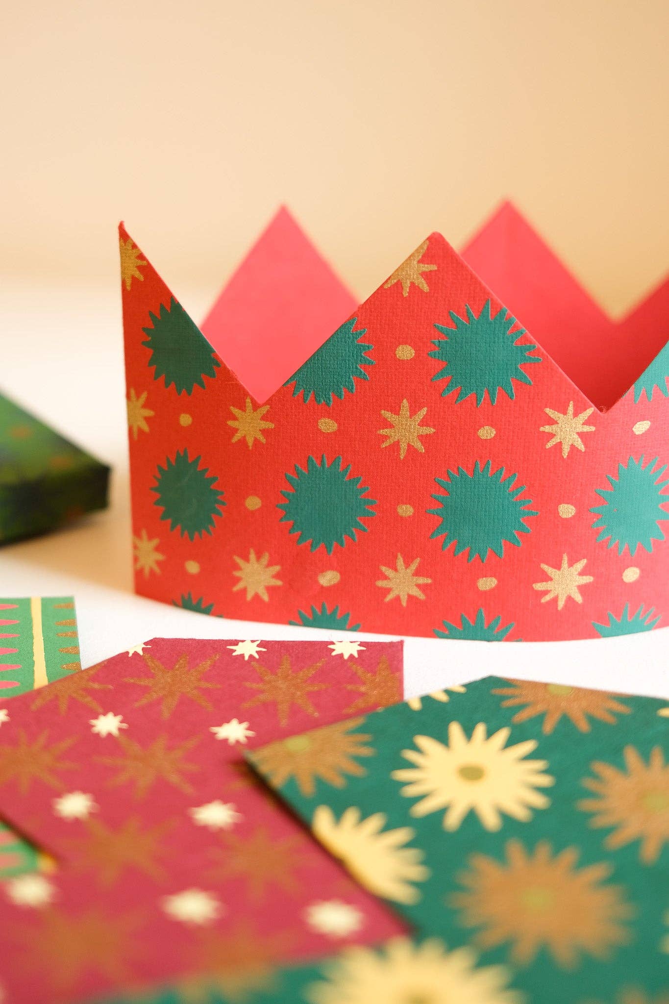 Festive Paper Crowns by East End Press