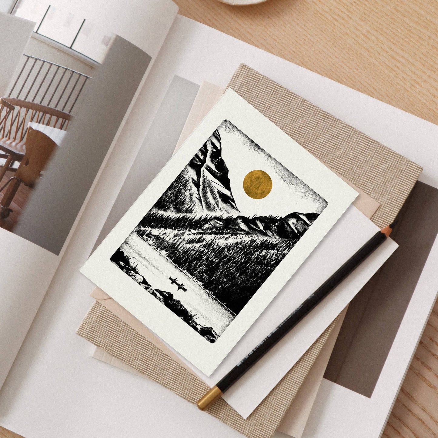 Lost in Today Individual Card by Luke Holcombe