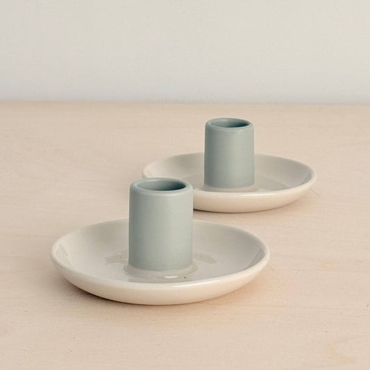 Candle Holder - off white