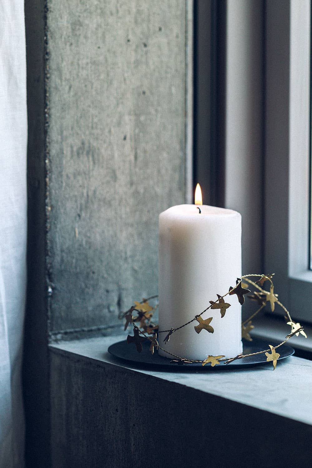 Brass Garland Bird