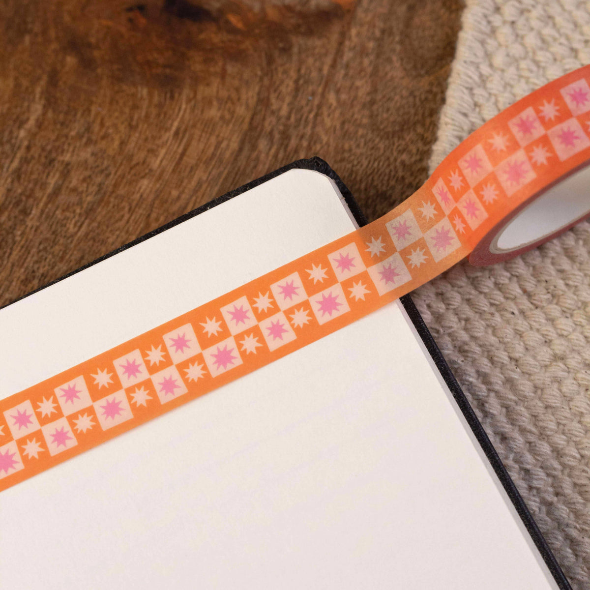 Pink & Orange Washi Tape Set | Pack of 3