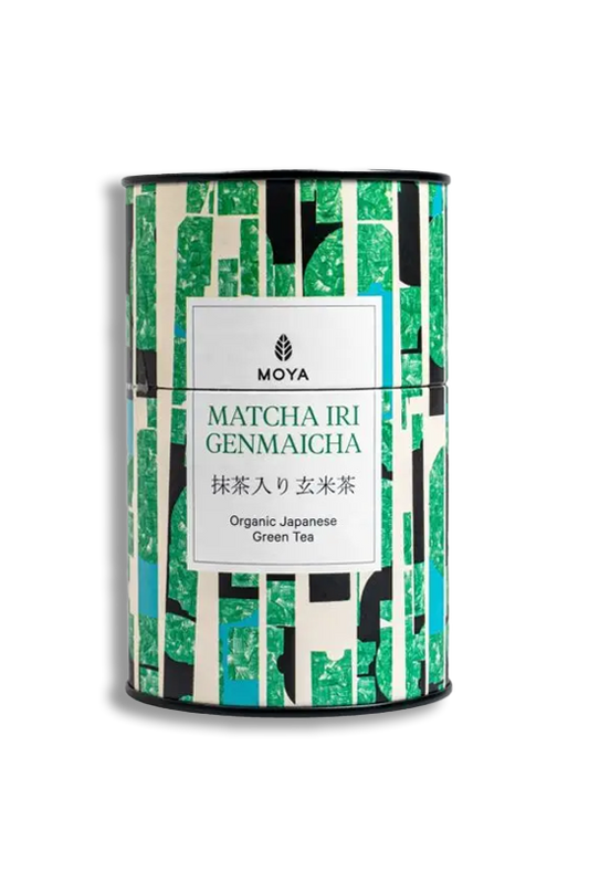 Moya Matcha Iri Genmaicha Organic Japanese Green Tea