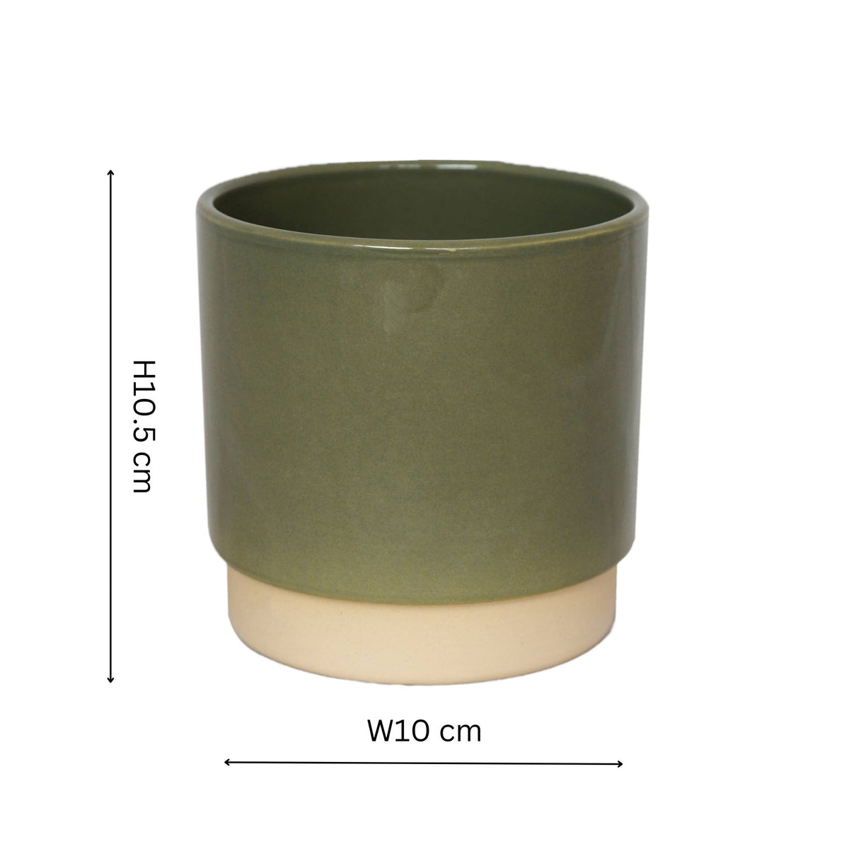 Enos Ceramic Indoor Plant Pot - Small