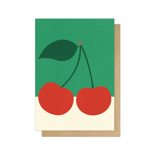 Cherries Greetings Card