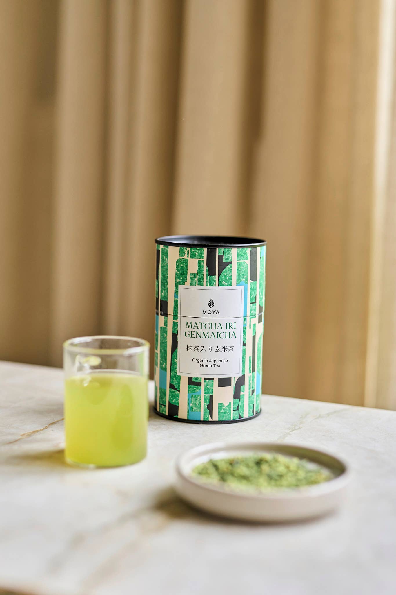 Moya Matcha Iri Genmaicha Organic Japanese Green Tea