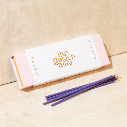 The Golden Altar Natural Incense - White Lavender