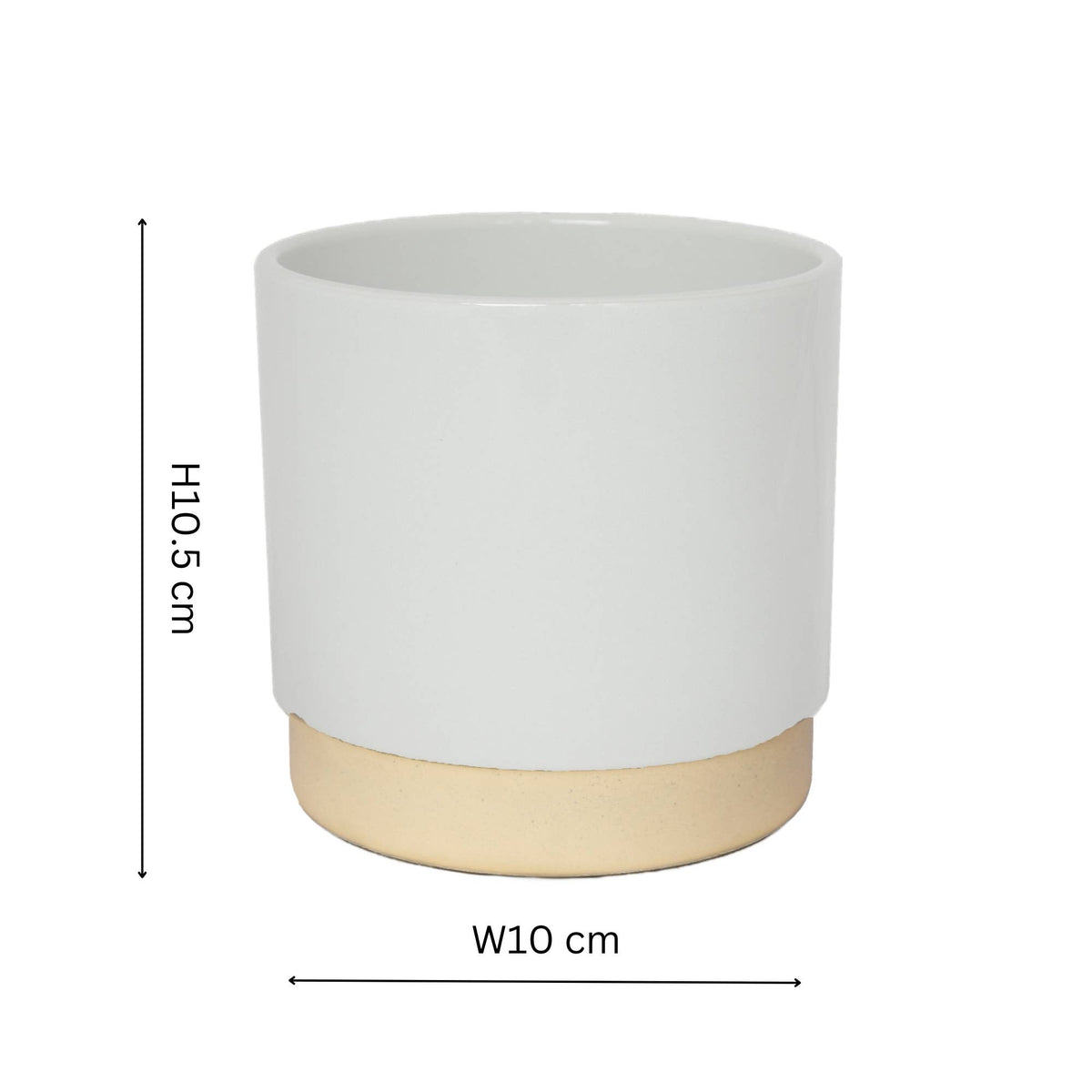 Enos Ceramic Indoor Plant Pot - Small