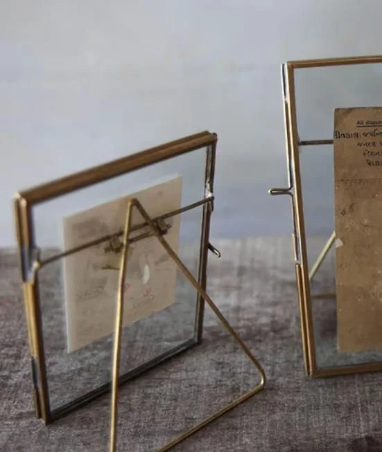 nkuku Antique Danta Brass Frame