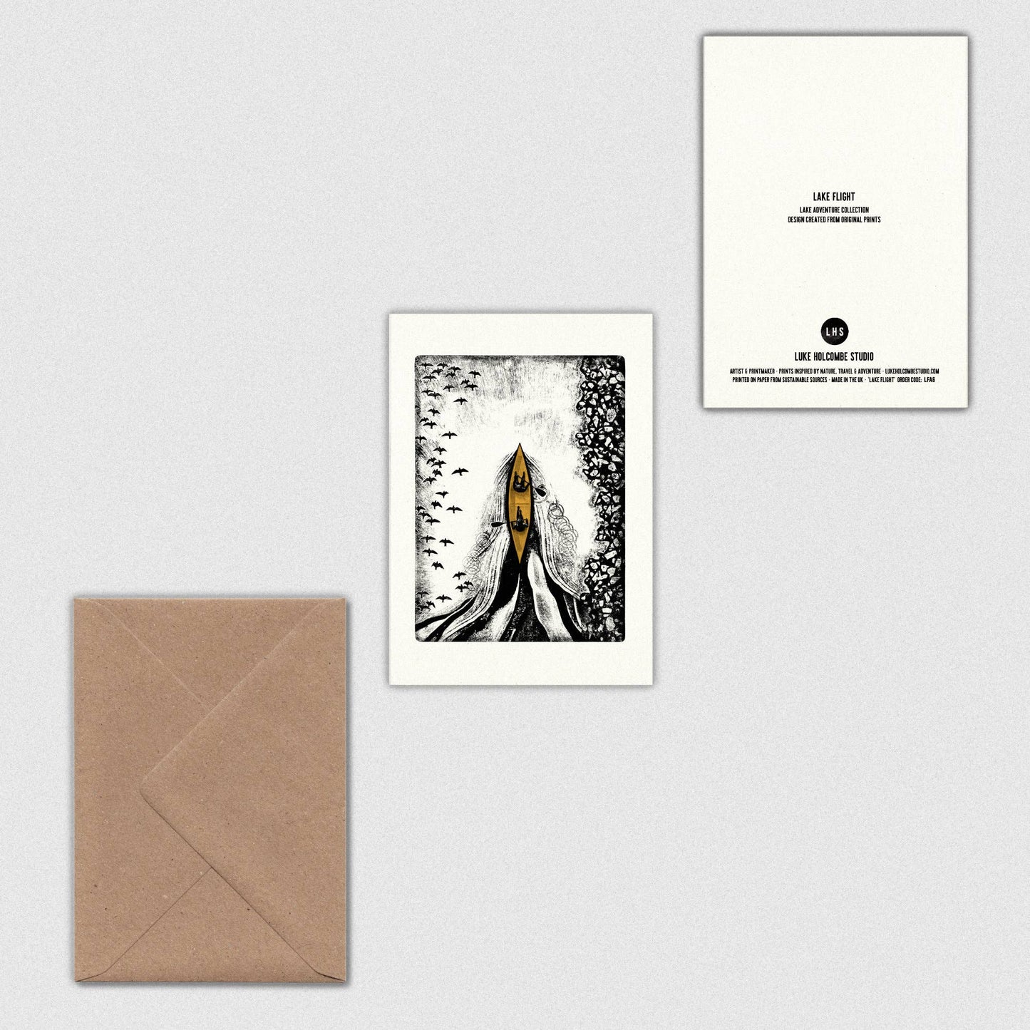 Lake Flight Individual Card by Luke Holcombe