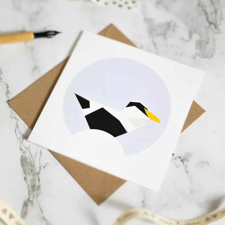 Pack of 6 Cards - Geometric Ducks
