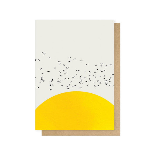 A Thousand Birds Greetings Card