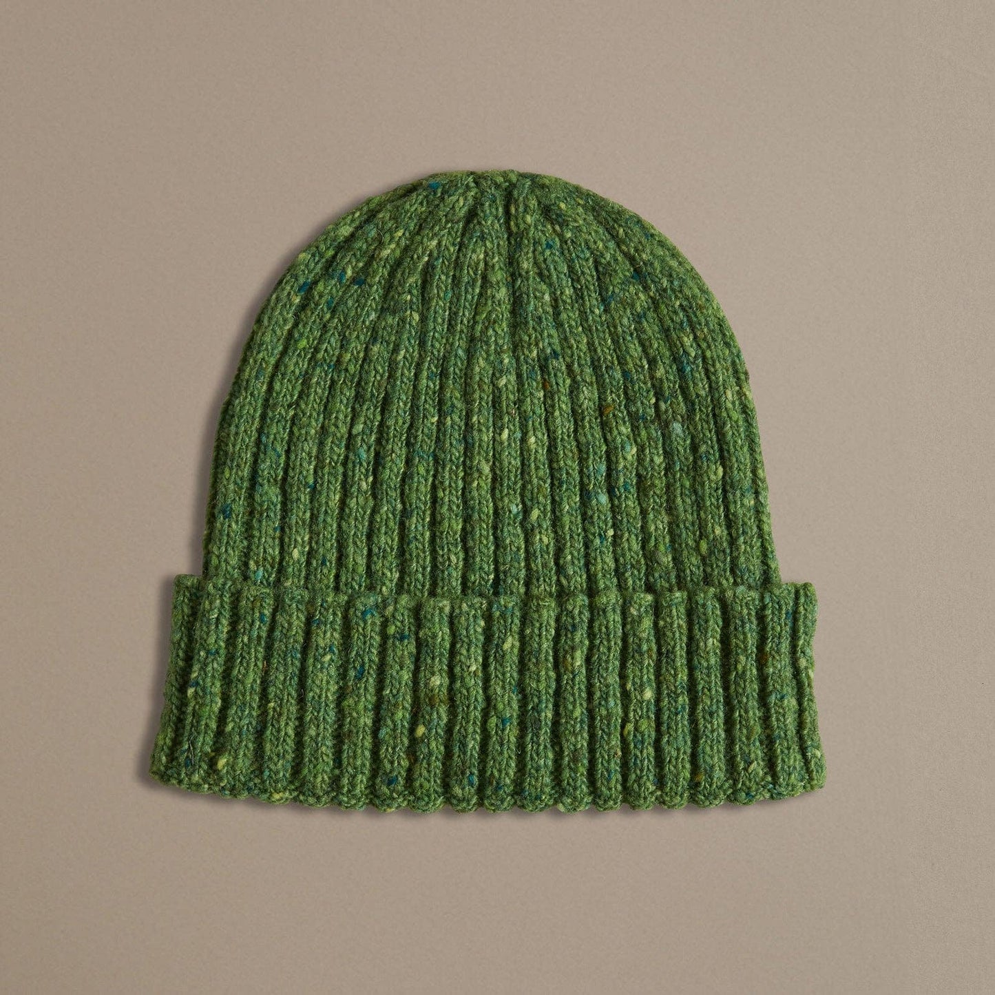 Unisex Donegal Beanie | Leaf Green