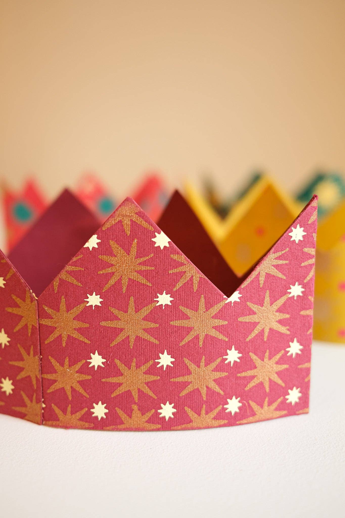 Festive Paper Crowns by East End Press