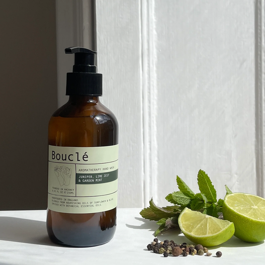 Bouclé Juniper, Lime Zest & Garden Mint Essential Oil Hand Wash