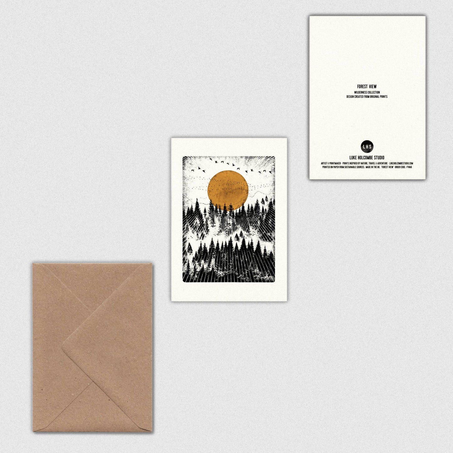 Forest View Individual Card by Luke Holcombe