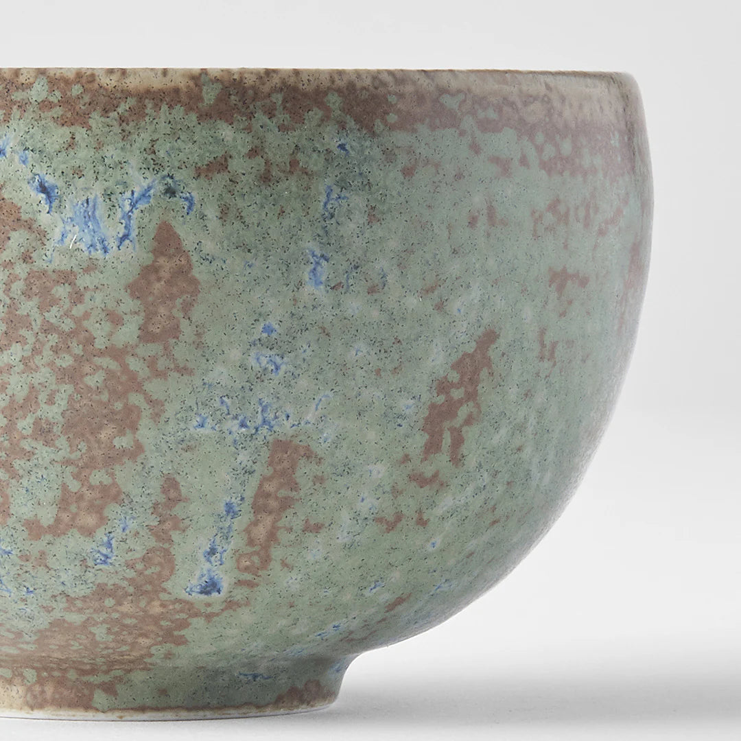 Green Fade U-shaped Bowl 11cm - Made in Japan