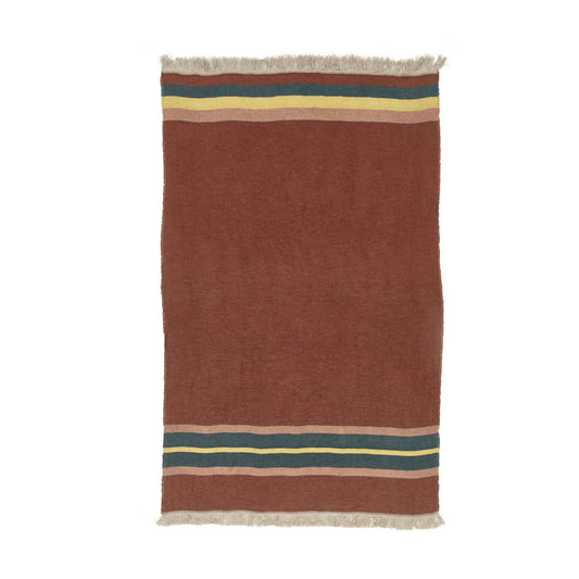 Libeco - The Belgian Towel Fouta 100% Linen old rose